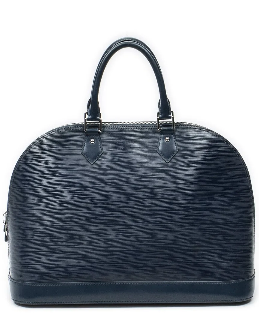 Navy Epi Leather Alma (authentic Pre-Loved) by Louis Vuitton