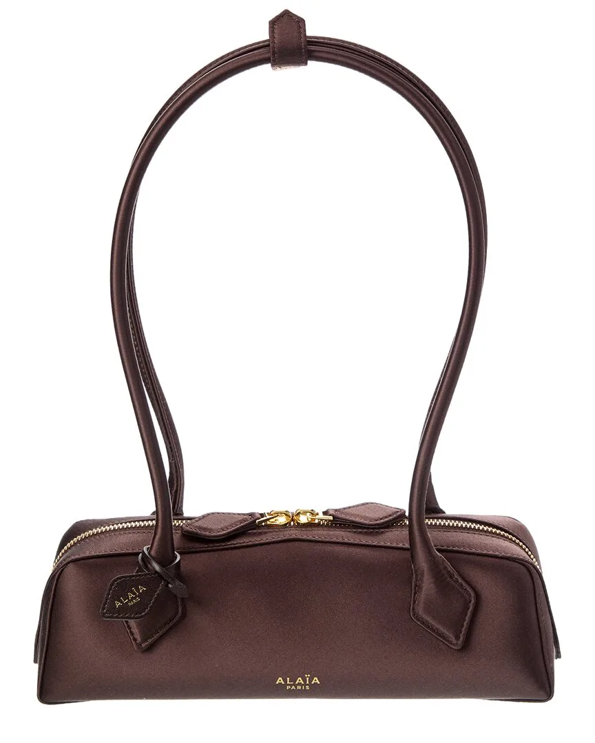 Le Teckel Small Satin Shoulder Bag by Alaia