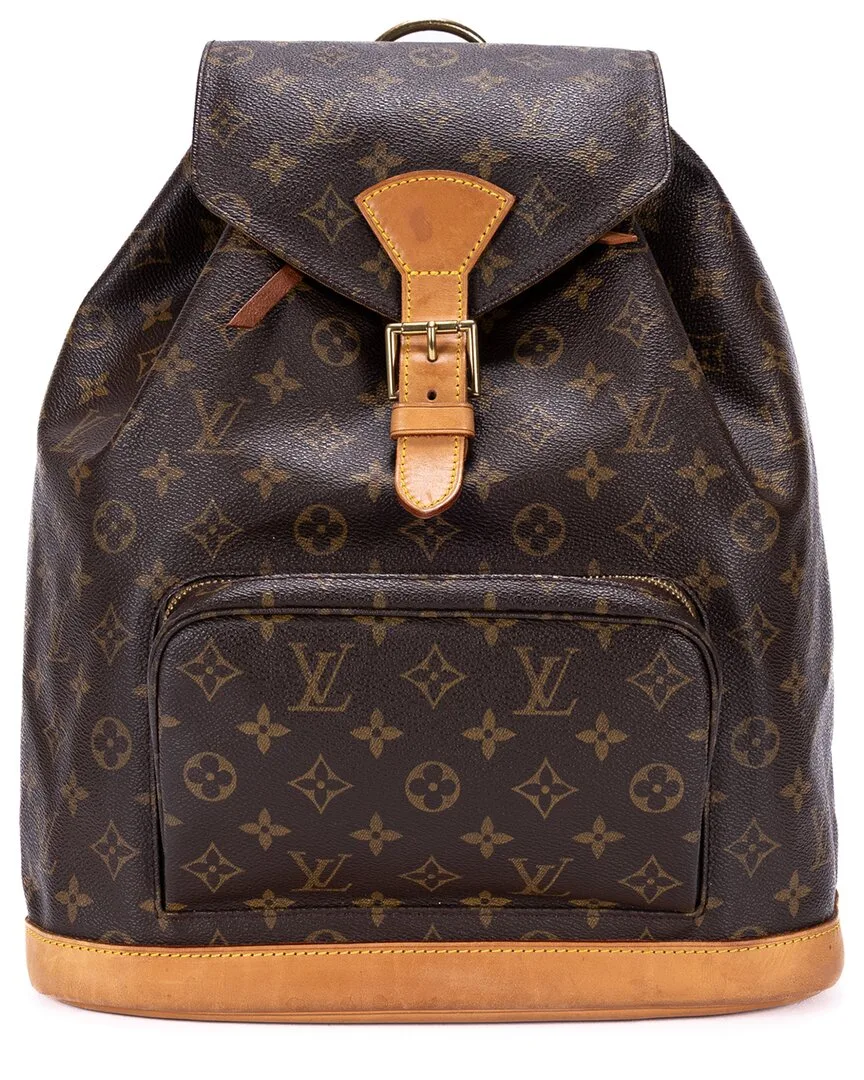 Brown Monogram Canvas Montsouris (authentic Pre-Loved) by Louis Vuitton