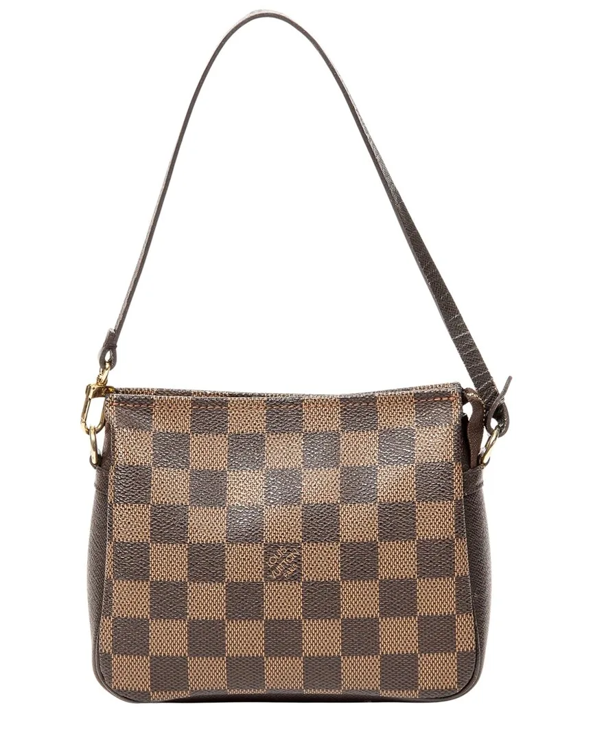 Brown Damier Ebene Trousse Make-Up Pouch (authentic Pre-Loved) by Louis Vuitton