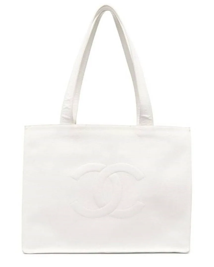 White Leather 1990S Bag (authentic Pre-Loved) by CHANEL