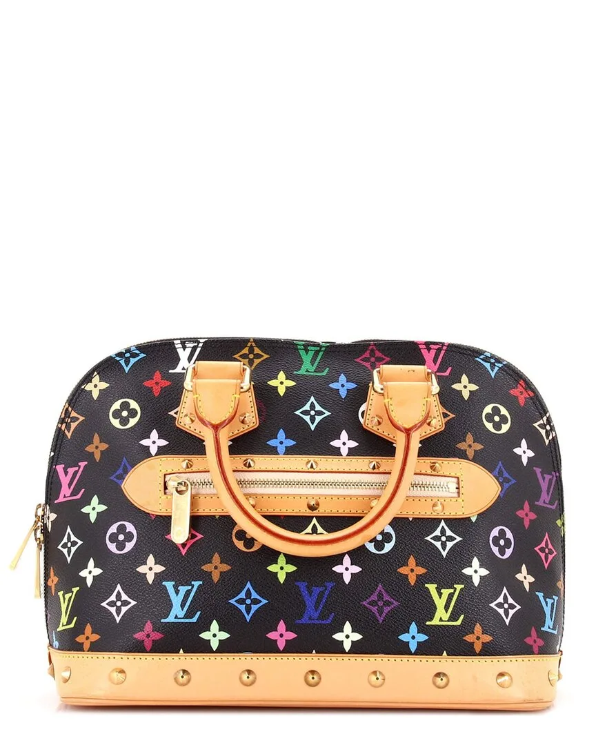 Black Monogram Multicolor Alma Pm (authentic Pre-Loved) by Louis Vuitton