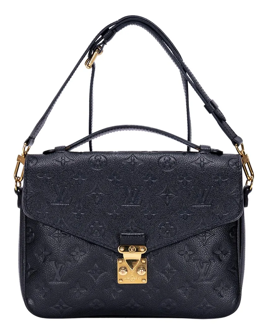 Black Monogram Empreinte Leather Pochette Metis (authentic Pre-Loved) by Louis Vuitton