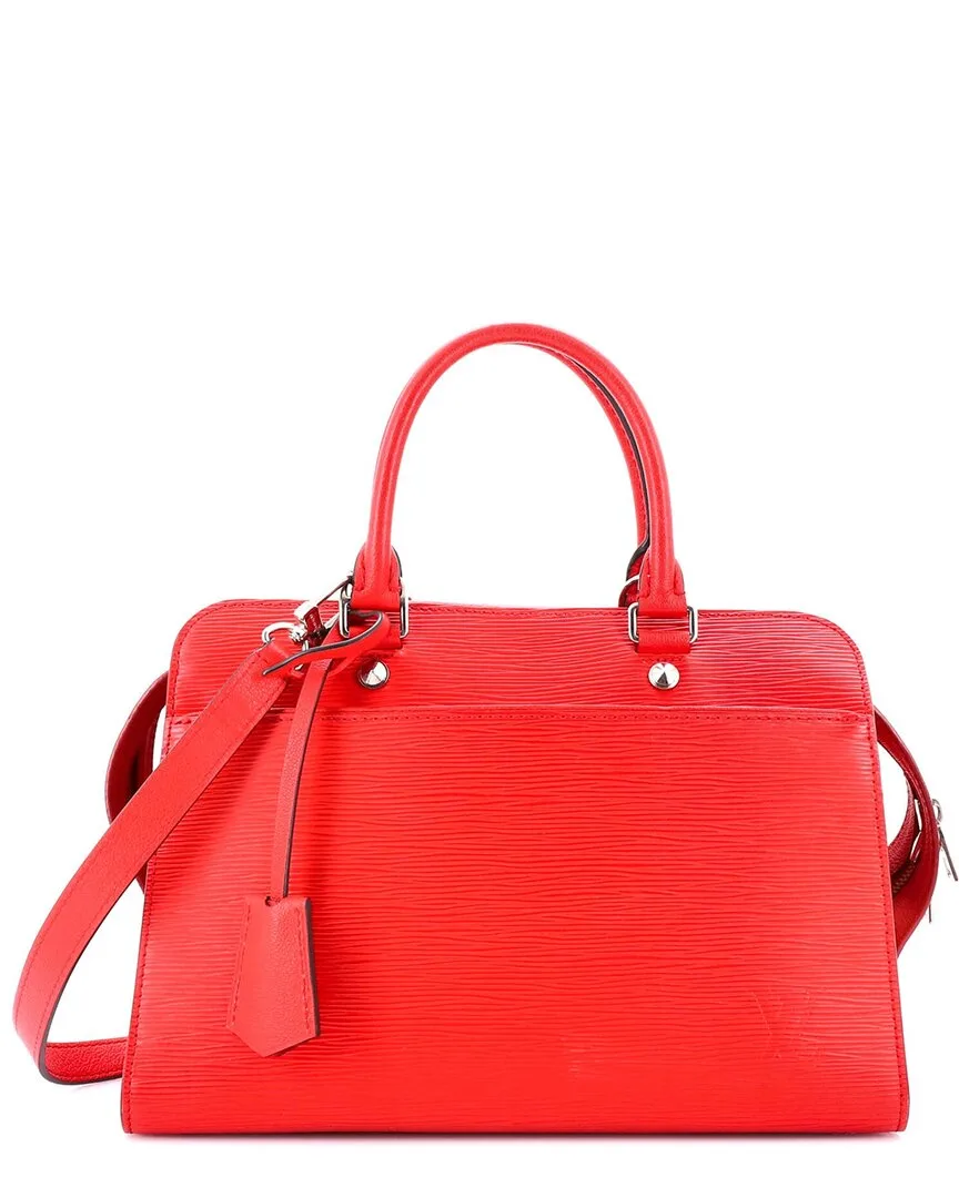 Red Epi Leather Vaneau (authentic Pre-Loved) by Louis Vuitton