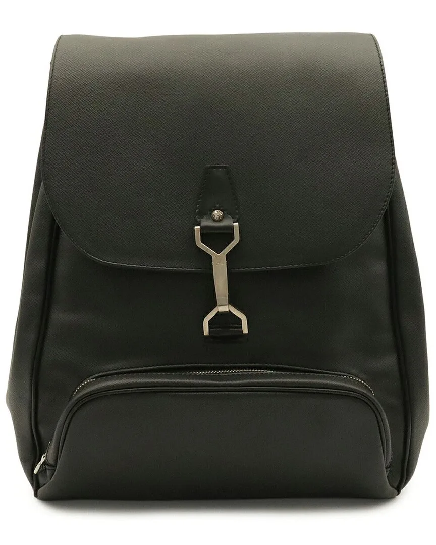 Black Taiga Leather Backpack (authentic Pre-Loved) by Louis Vuitton