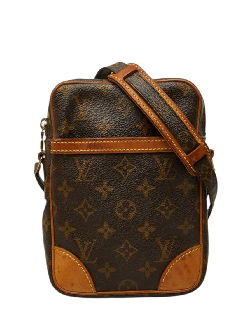 Brown Coated/Waterproof Canvas Danube (authentic Pre-Loved) by Louis Vuitton