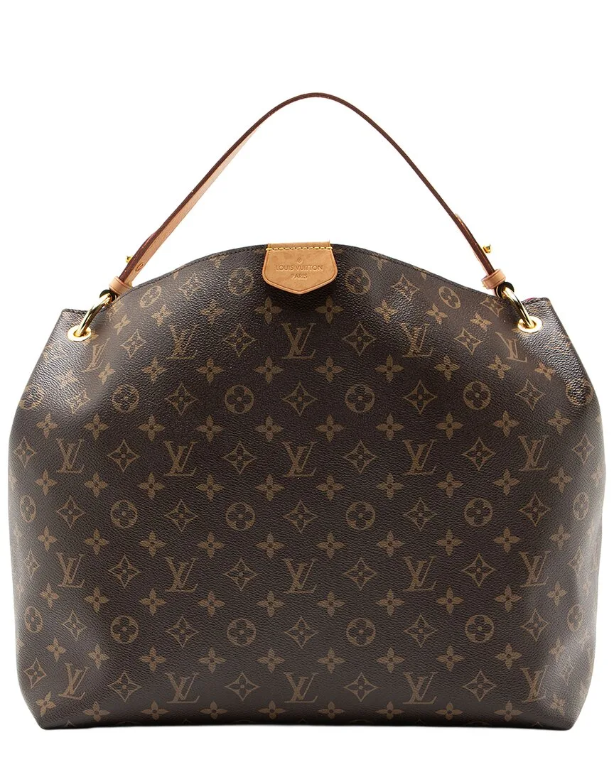 Brown Monogram Coated Canvas & Leather Graceful mm (authentic Pre-Loved) by Louis Vuitton