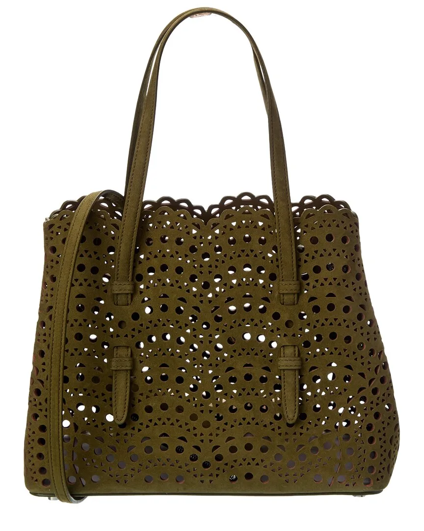 Mina 25 Leather Tote by Alaia