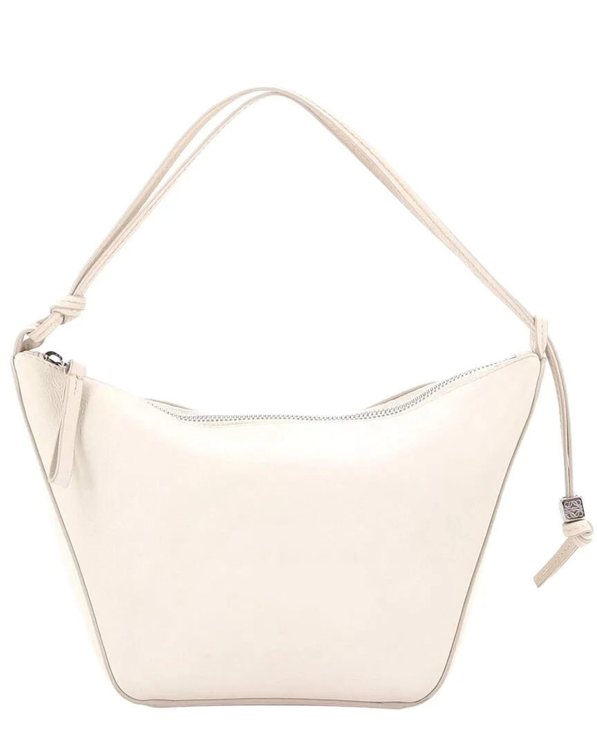 Beige Sheep Leather Hammock Hobo Mini (authentic Pre-Loved) by LOEWE