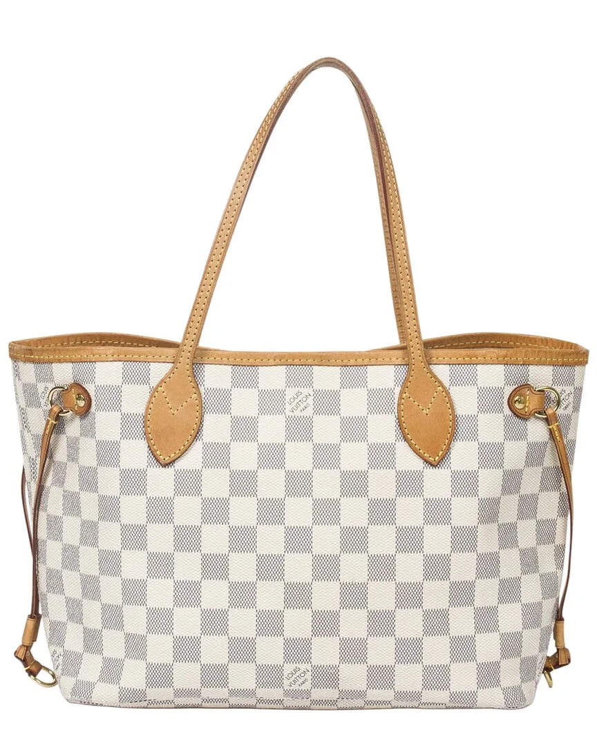 Ivory Damier Azur Neverfull (authentic Pre-Loved) by Louis Vuitton