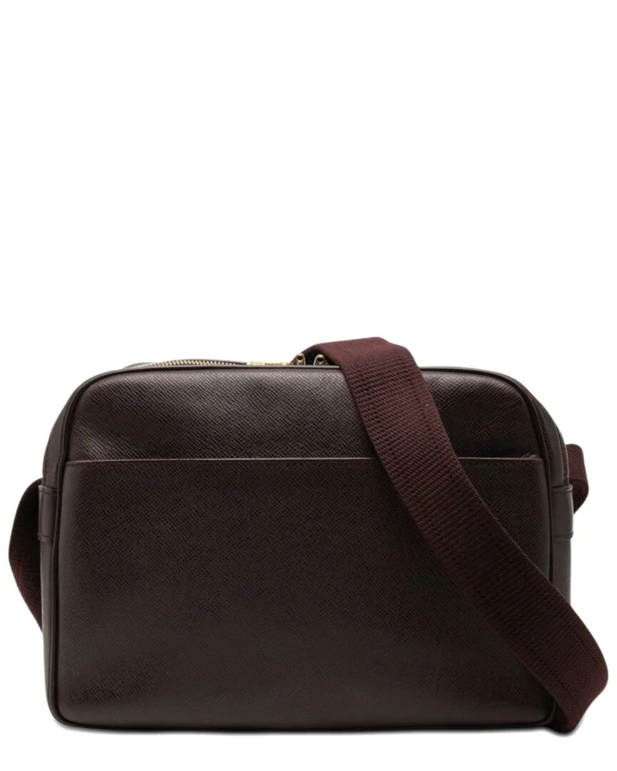 Red Leather Reporter Pm (authentic Pre-Loved) by Louis Vuitton