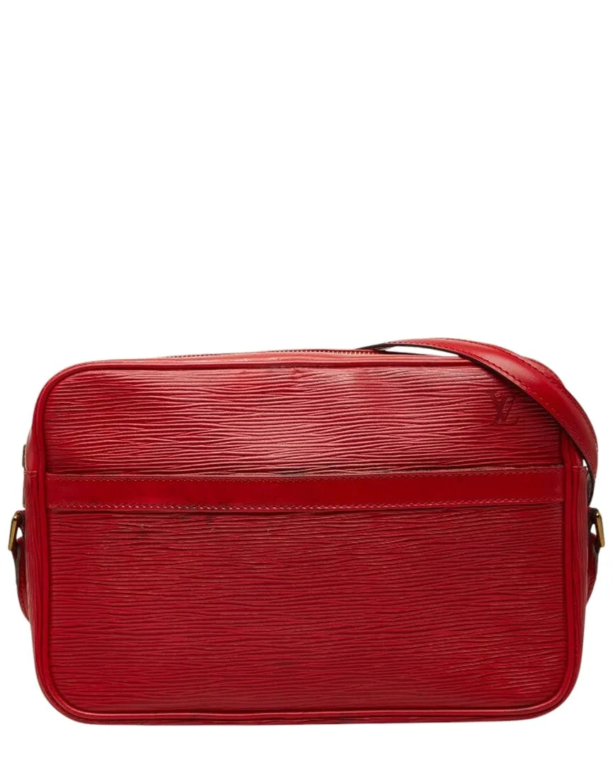Red Leather Trocadero 27 (authentic Pre-Loved) by Louis Vuitton