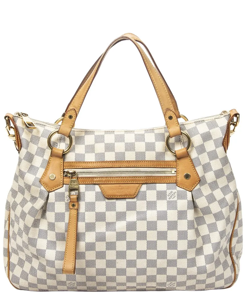 Ivory Damier Azur Evora (authentic Pre-Loved) by Louis Vuitton
