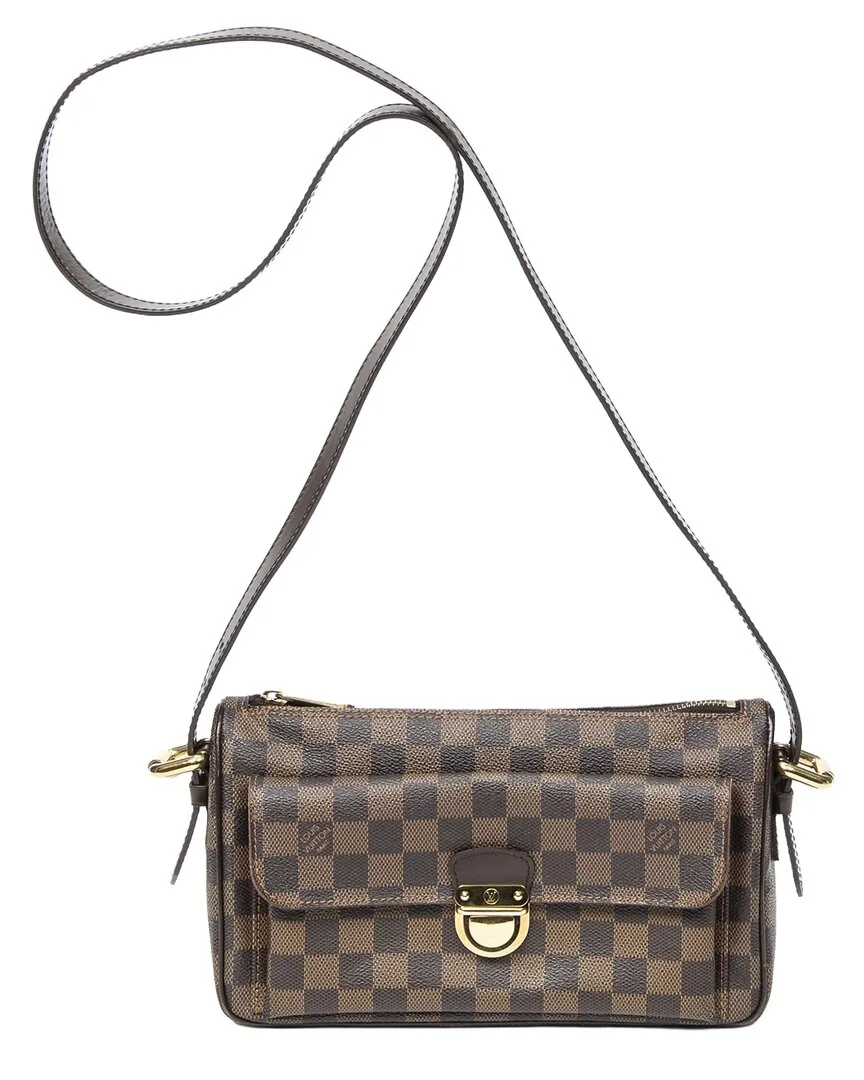 Brown Damier Ebene Ravello Long Strap (authentic Pre-Loved) by Louis Vuitton