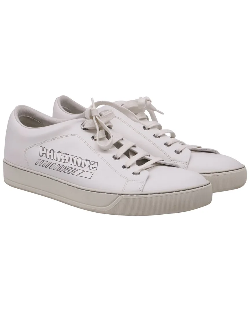 Leather Logo Sneaker (authentic Pre-Loved) by Lanvin