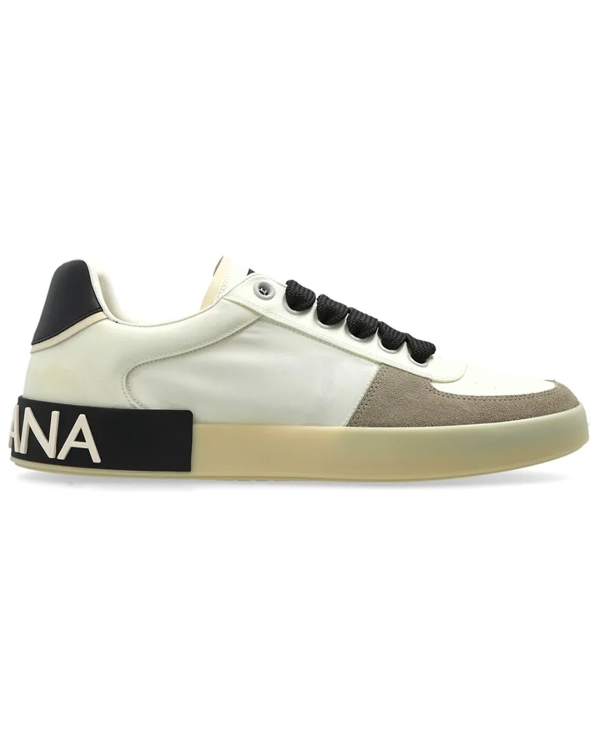 Leather Portofino Sneaker (authentic Pre-Loved) by Dolce & Gabbana