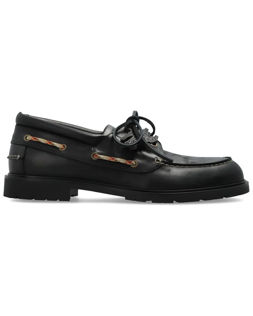 Leather Rogue Shoe (authentic Pre-Loved) by Burberry