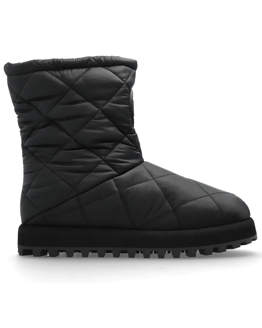 Cotton Logo Snow Boot (authentic Pre-Loved) by Dolce & Gabbana