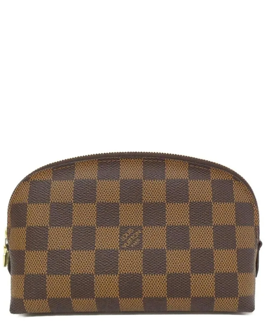 Brown Damier Pochette Cosmetic Pm (authentic Pre-Loved) by Louis Vuitton