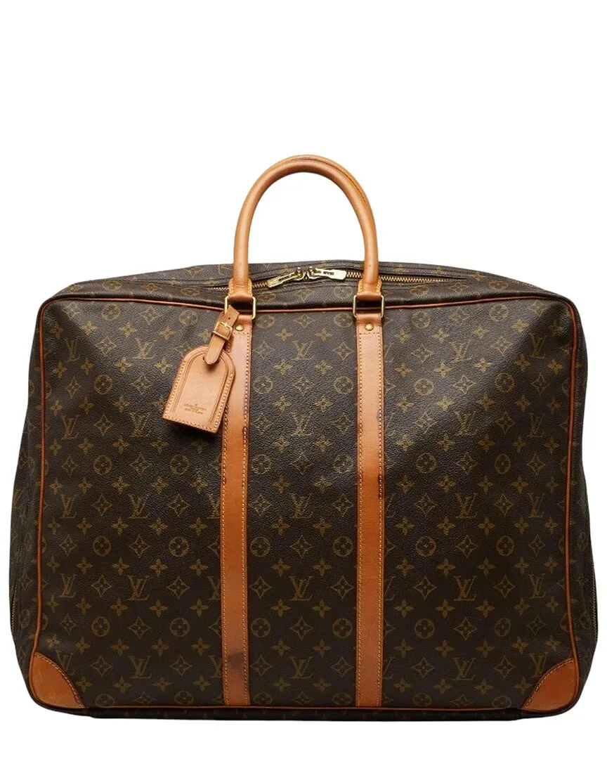 Brown Monogram Canvas Sirius 55 Travel Bag (authentic Pre-Loved) by Louis Vuitton