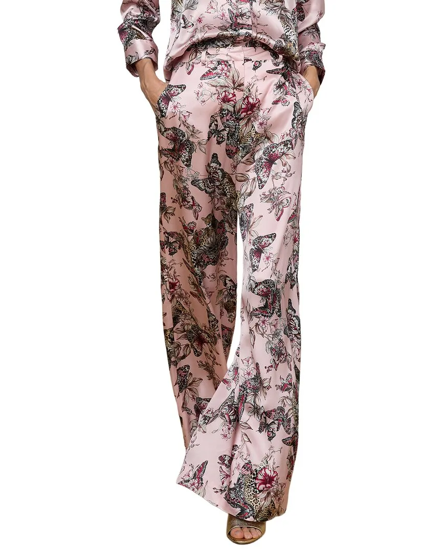 Pilar Silk Wide Leg Pant by L'AGENCE