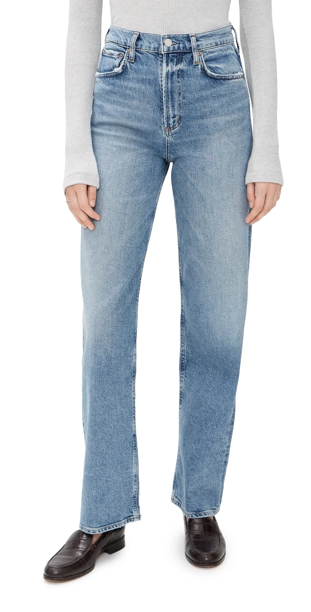 High Rise Wide Leg Ren Jeans