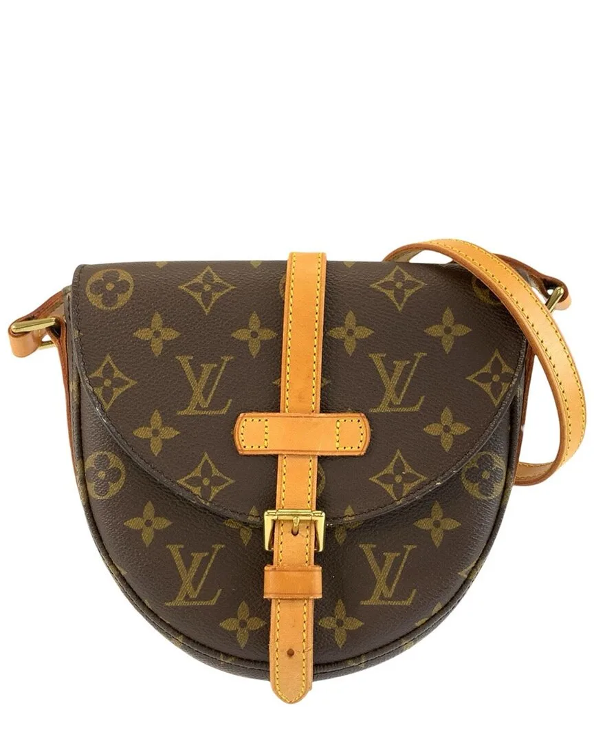 Brown Monogram Canvas Chantilly Pm Pochette (authentic Pre-Loved) by Louis Vuitton