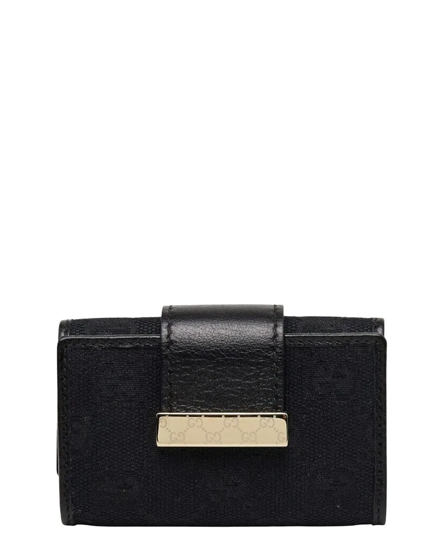 Logo Plate Key Case (authentic Pre-Loved) by Gucci