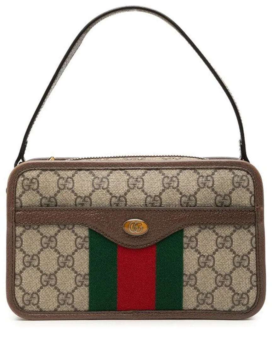 Beige Gg Supreme Canvas Ophidia Handbag (authentic Pre-Loved) by Gucci