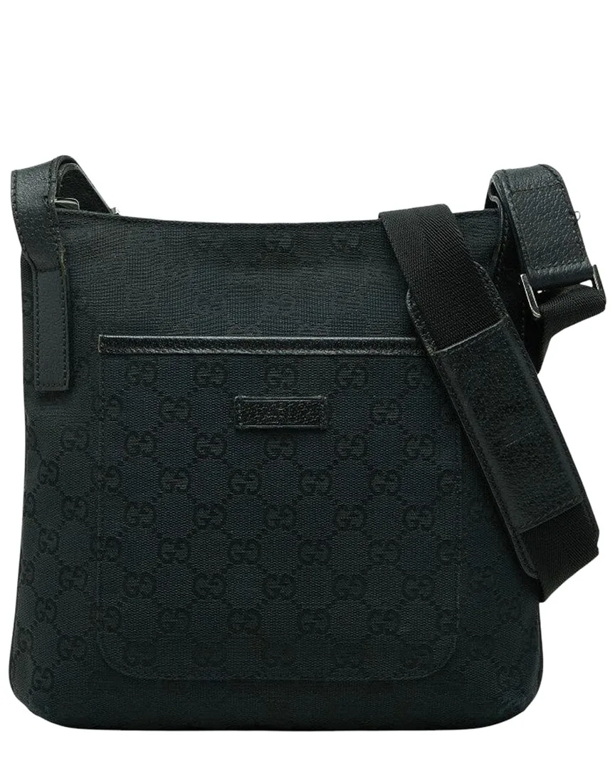Gg Canvas Crossbody (authentic Pre-Loved) by Gucci