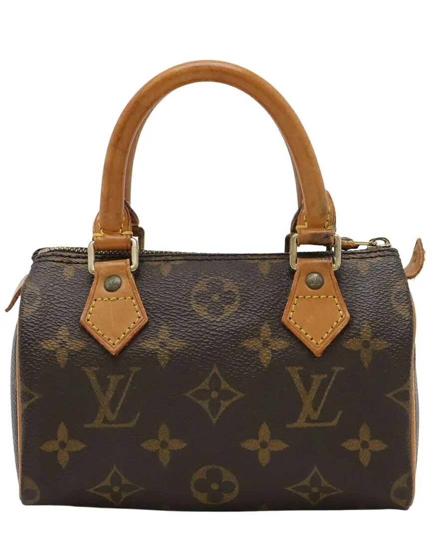 Monogram Canvas Mini Speedy (authentic Pre-Loved) by Louis Vuitton