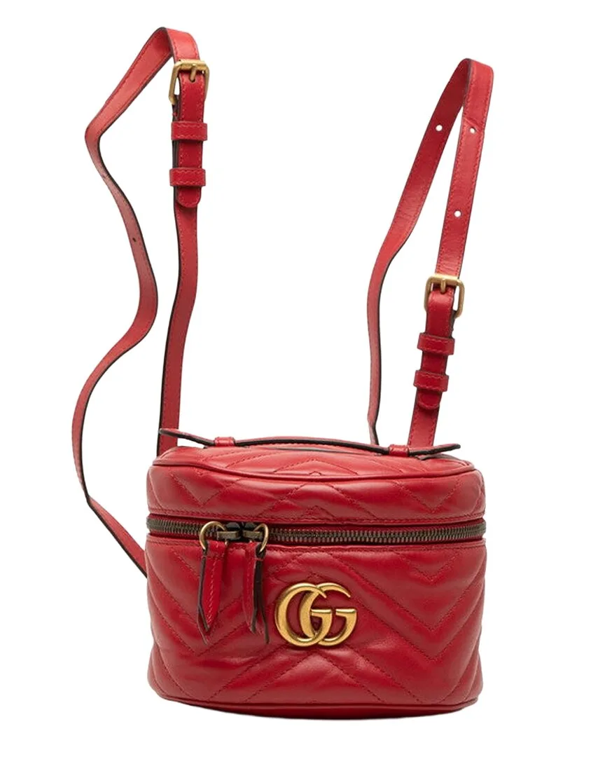 Gg Marmont Quilted Backpack (authentic Pre-Loved) by Gucci