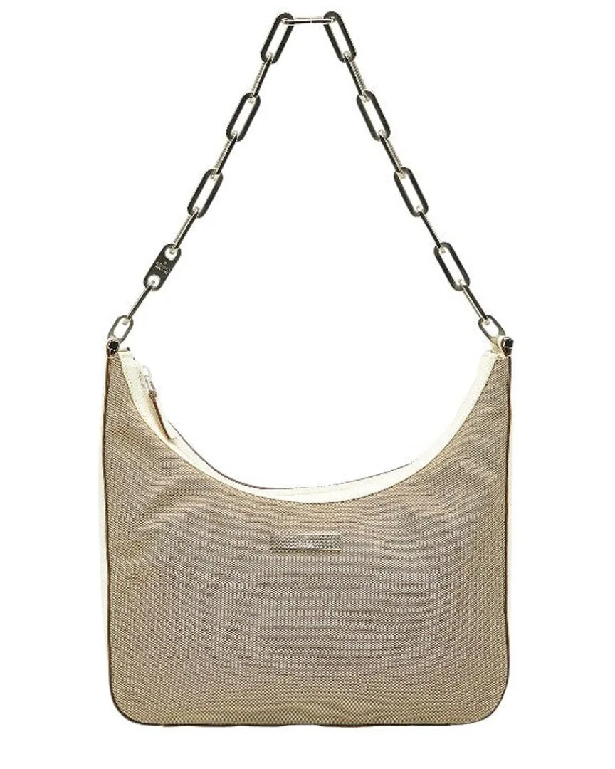 Canvas Chain One-Shoulder Bag (authentic Pre-Loved) by Gucci