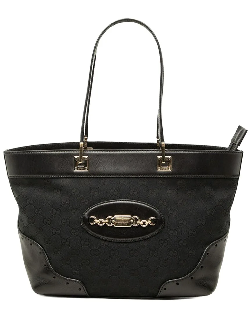 Gg Canvas Tote 145993 (authentic Pre-Loved) by Gucci