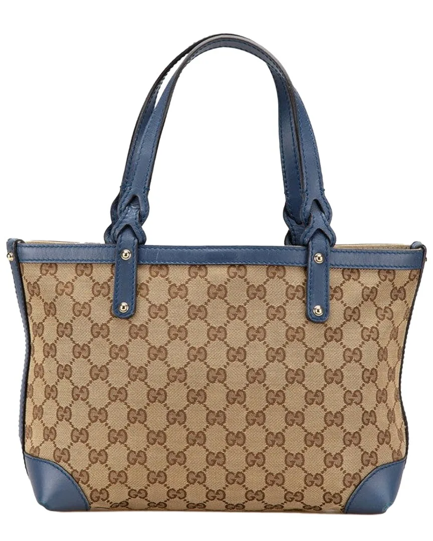 Multicolor Gg Canvas Shoulder Tote (authentic Pre-Loved) by Gucci