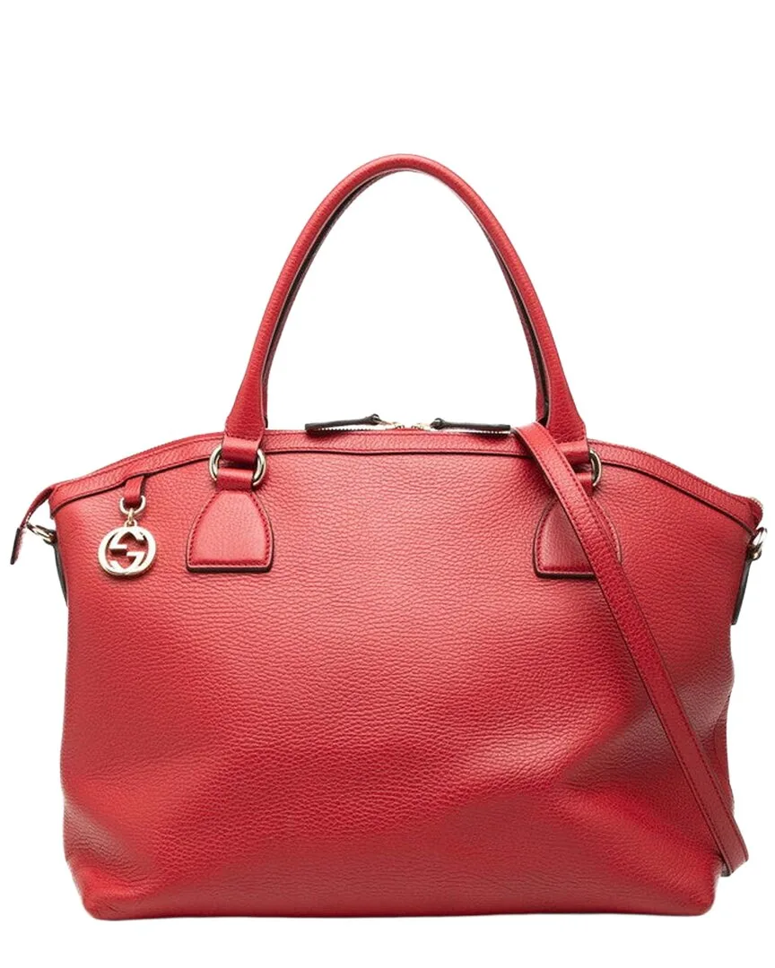 Black Others Interlocking G Tote 449660 (authentic Pre-Loved) by Gucci