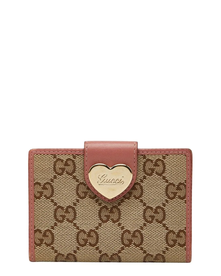 Gg Canvas Card Case (authentic Pre-Loved) by Gucci