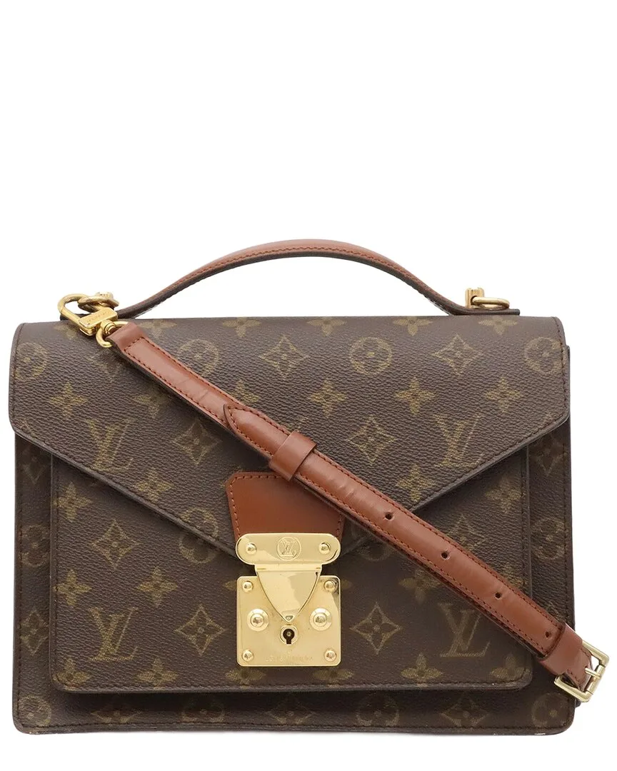 Brown Monogram Canvas Monceau 26 2-Way (authentic Pre-Loved) by Louis Vuitton