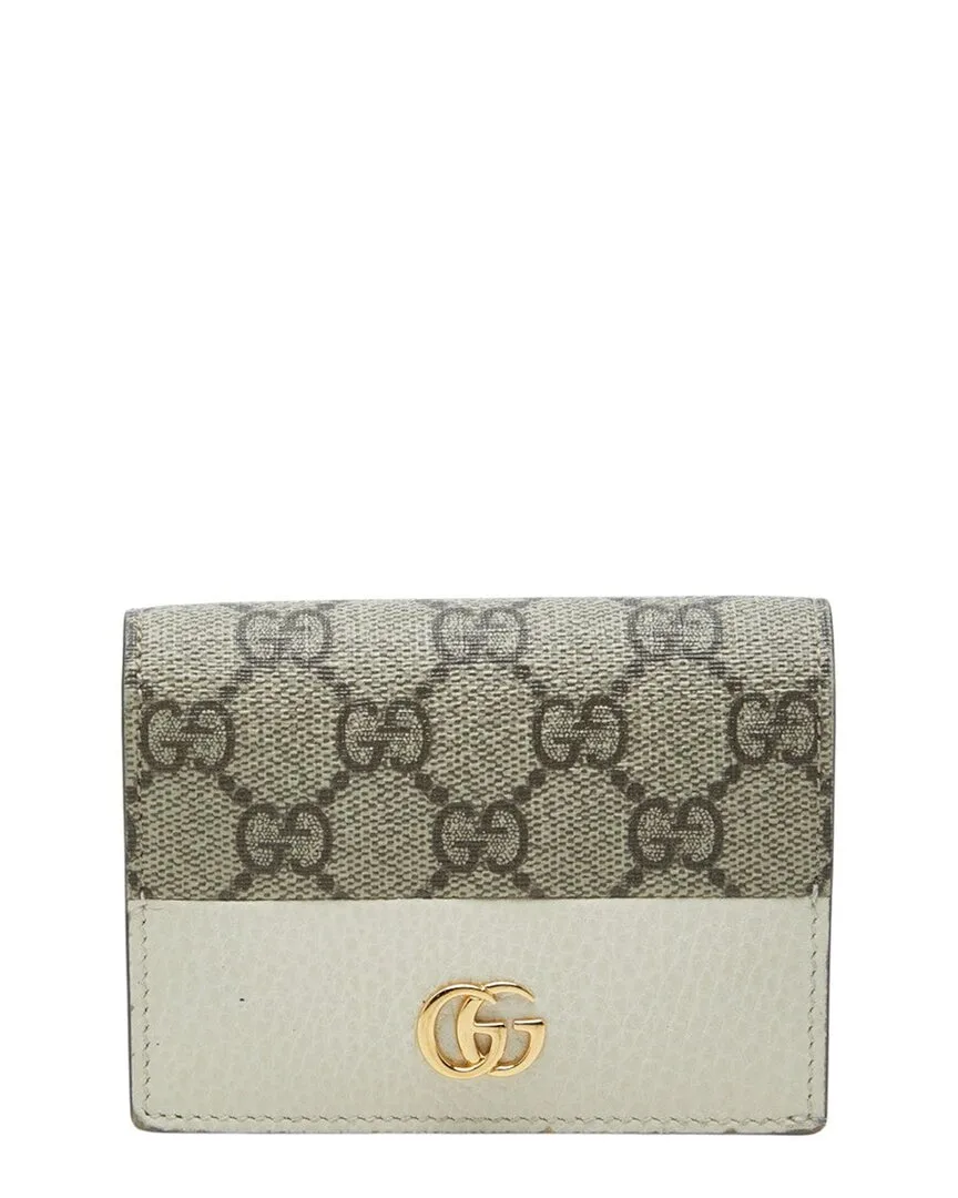 Gg Supreme Canvas Bifold Wallet (authentic Pre-Loved)
