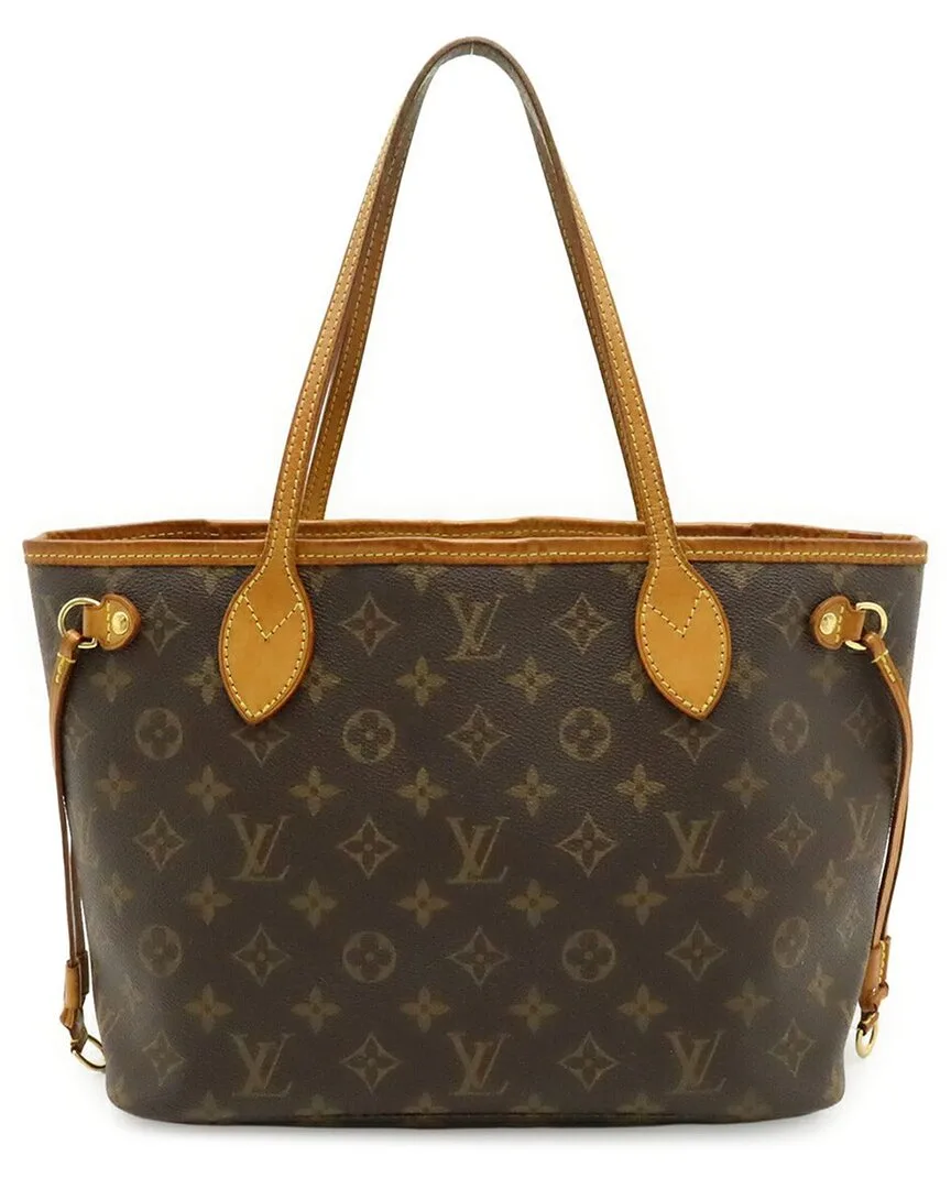 Brown Coated/Waterproof Canvas Neverfull (authentic Pre-Loved) by Louis Vuitton