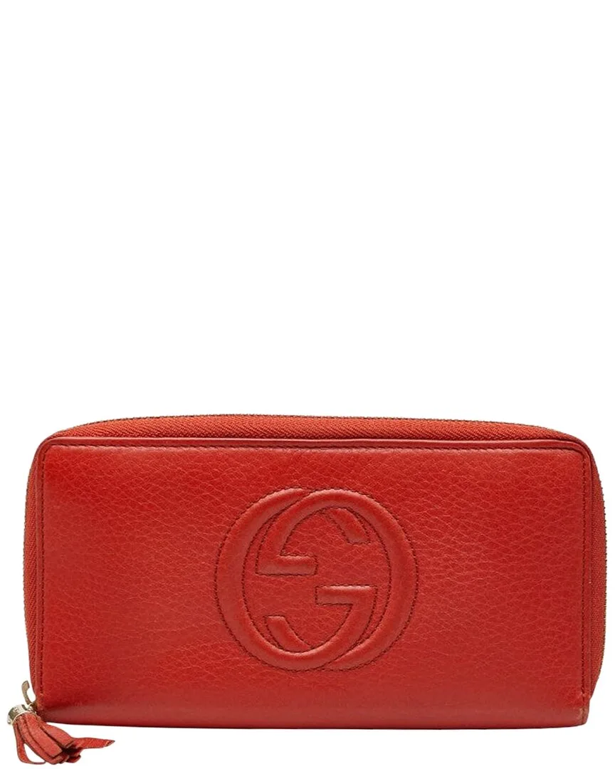 Soho Round Zip Long Wallet (authentic Pre-Loved) by Gucci
