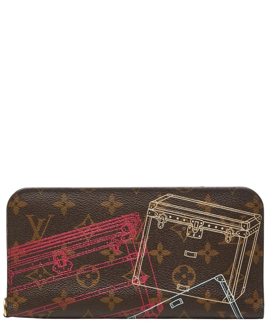 Coated/Waterproof Canvas Portefeuille Ansolit Long Wallet M58508 (authentic Pre-Loved) by Louis Vuitton