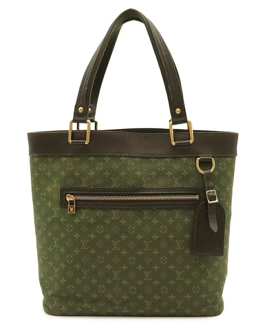 Green Monogram Canvas Lucille Gm Mini (authentic Pre-Loved) by Louis Vuitton