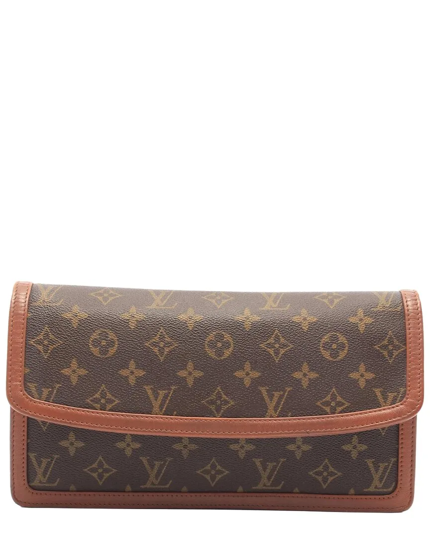 Brown Monogram Canvas Pochette Gm (authentic Pre-Loved) by Louis Vuitton
