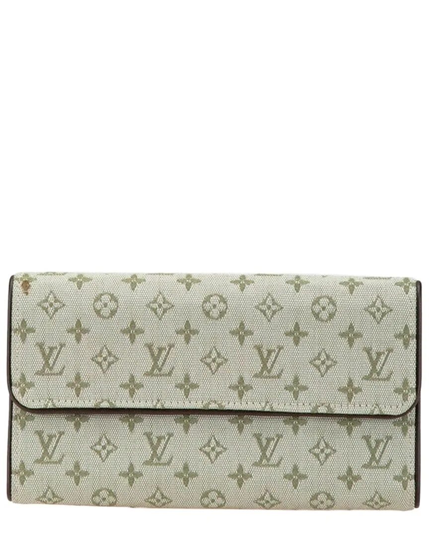 Multicolor Coated/Waterproof Canvas Porte Tresor International Long Wallet (authentic Pre-Loved) by Louis Vuitton