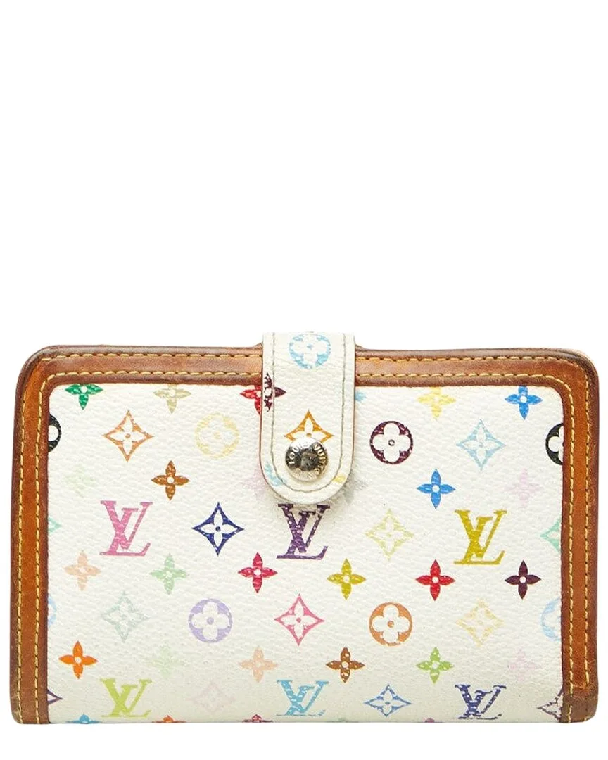 Multicolor Coated/Waterproof Canvas Porte Monnaie Viennois Wallet (authentic Pre-Loved) by Louis Vuitton