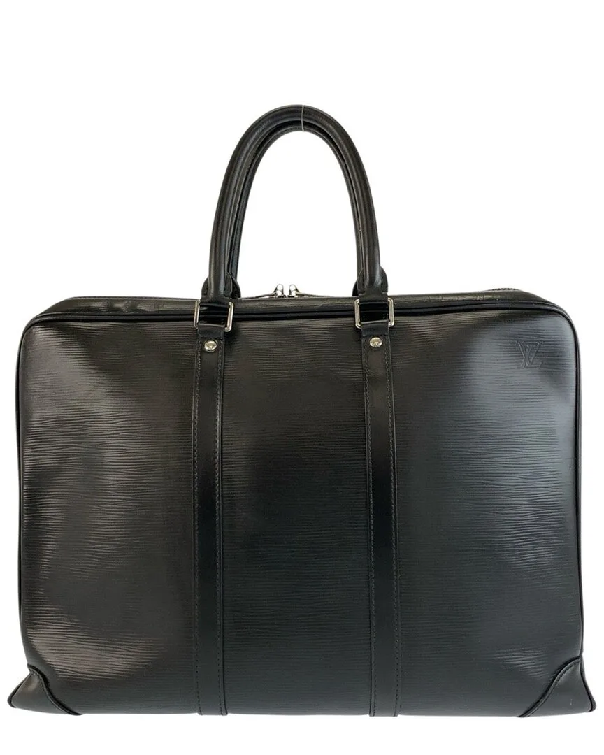 Black Others Porte Documents Voyage Briefcase (authentic Pre-Loved) by Louis Vuitton