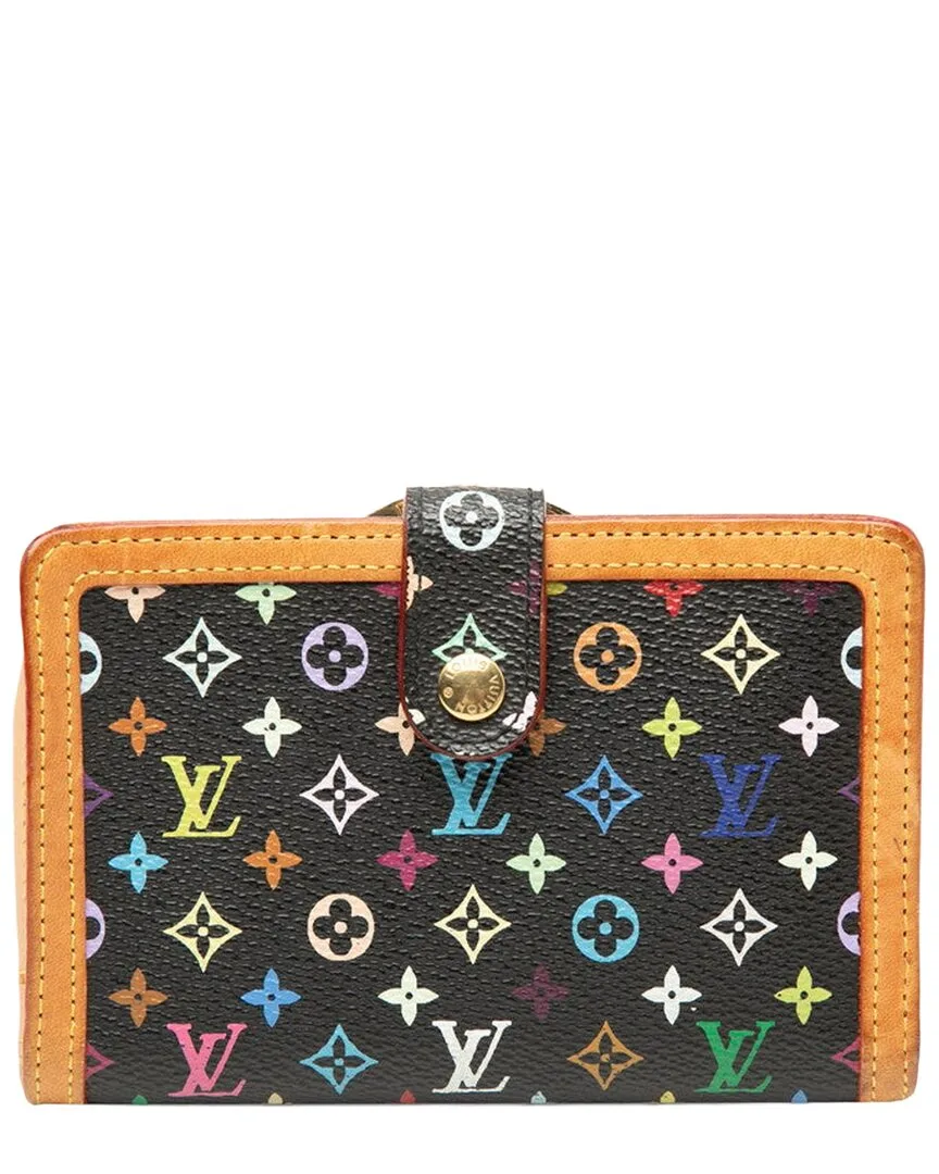 Black Coated/Waterproof Canvas Portefeuille Viennois Wallet (authentic Pre-Loved) by Louis Vuitton