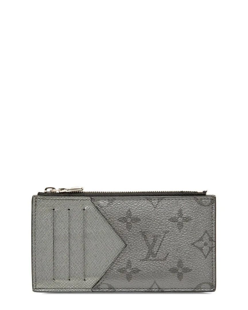 Grey Monogram Canvas Tygarama Coin Card Holder (authentic Pre-Loved) by Louis Vuitton