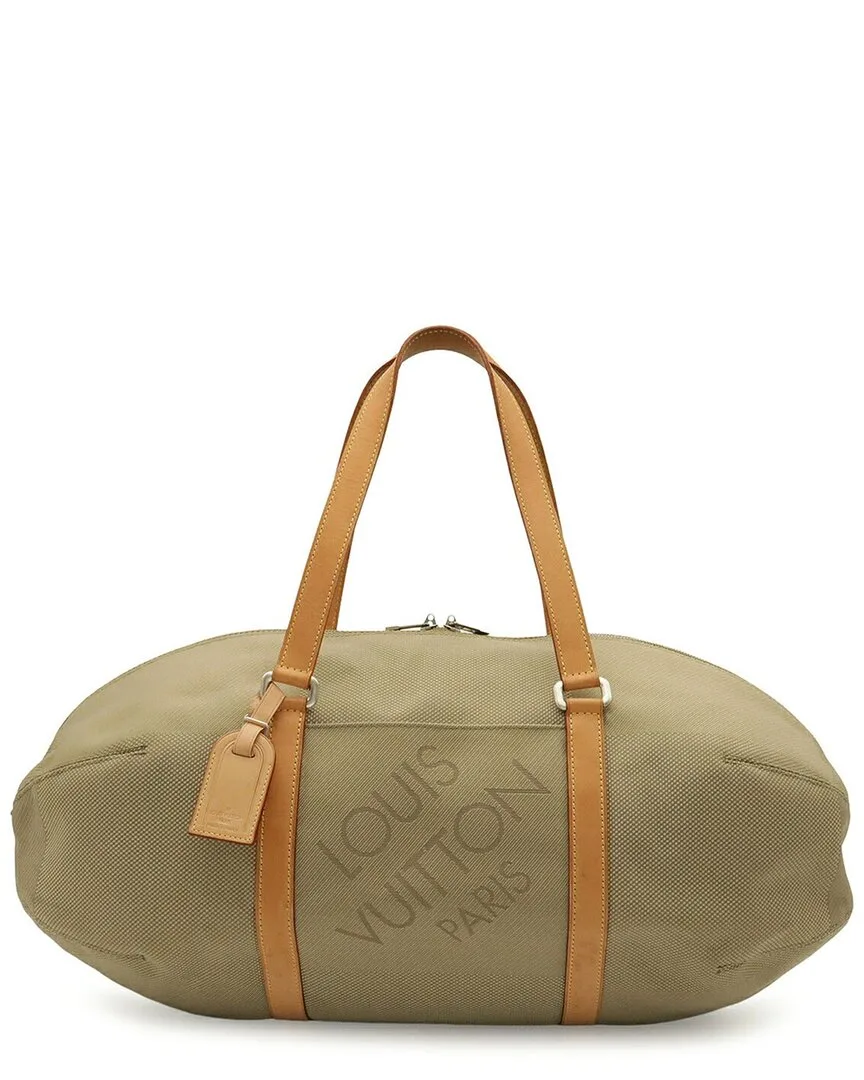 Beige Damier Geant Atacan Boston Bag (authentic Pre-Loved) by Louis Vuitton